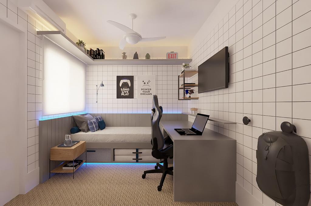 quarto gamer profissional