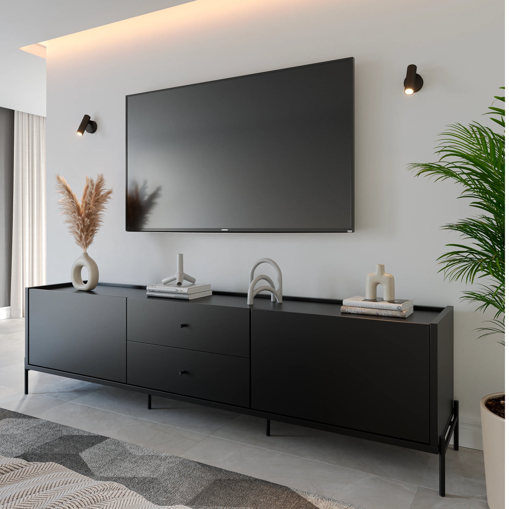 rack com painel para TV