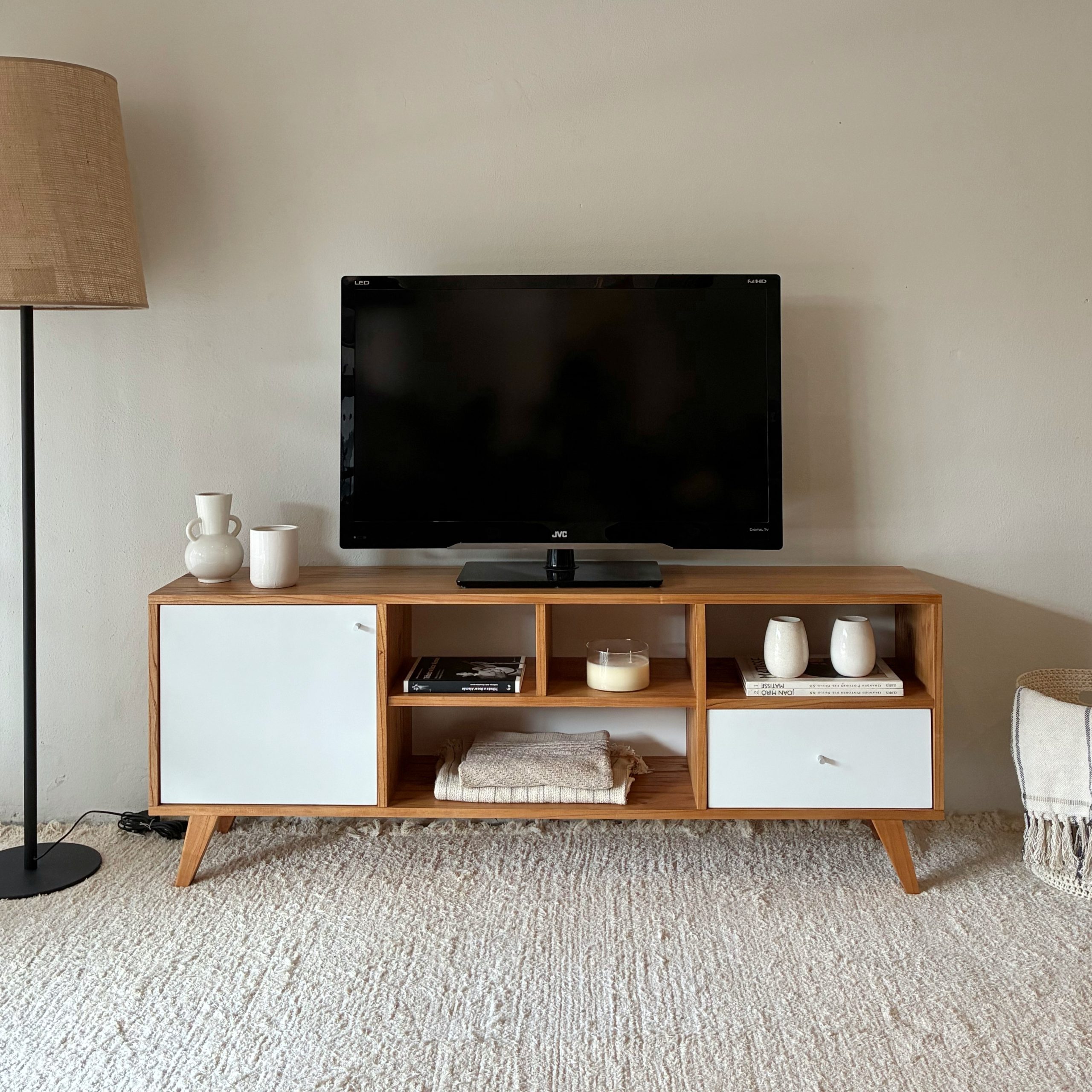 rack com painel para TV