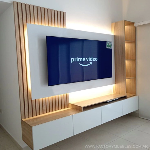 profundidade ideal rack de TV