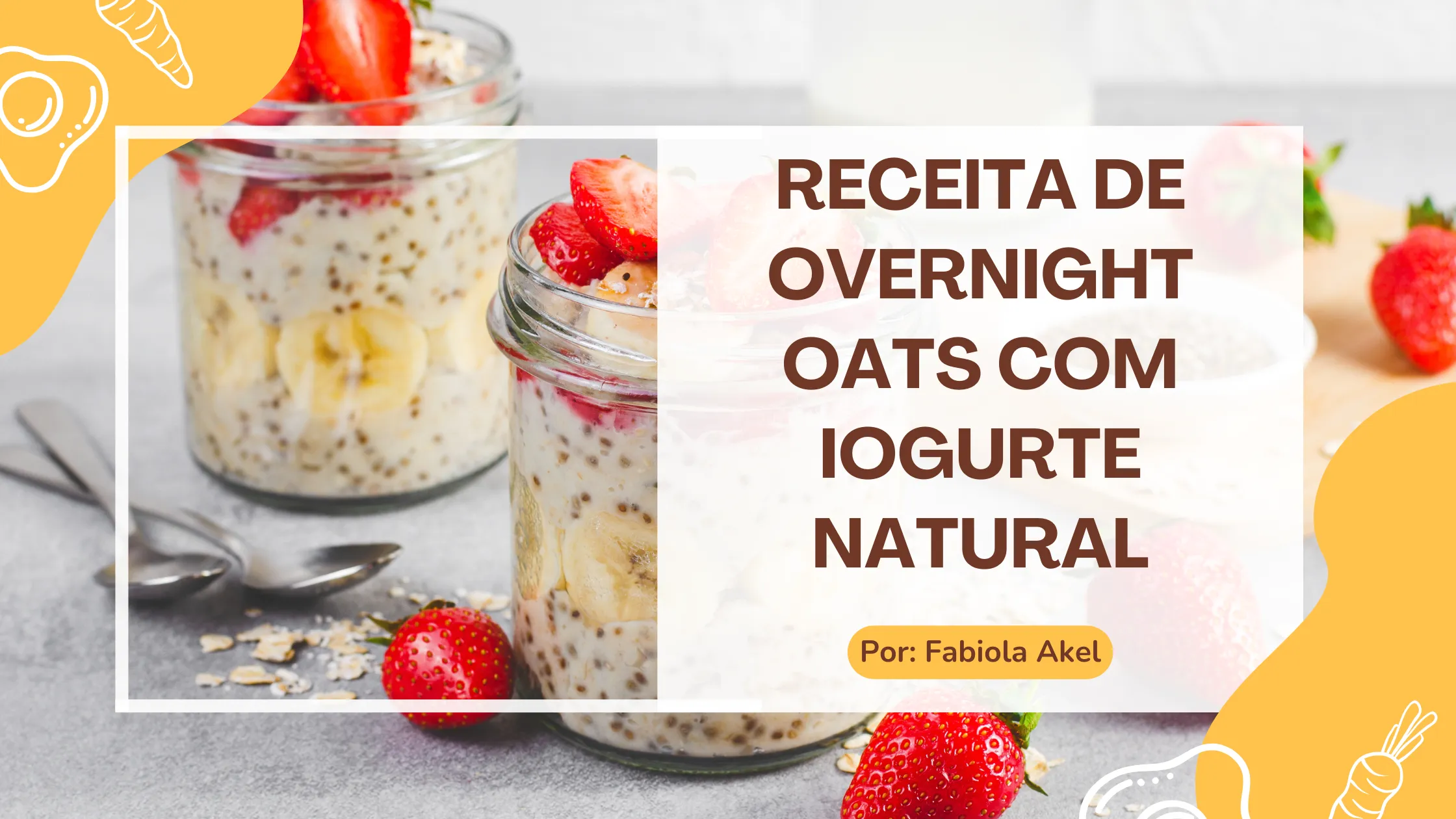 receitas com iogurte natural
