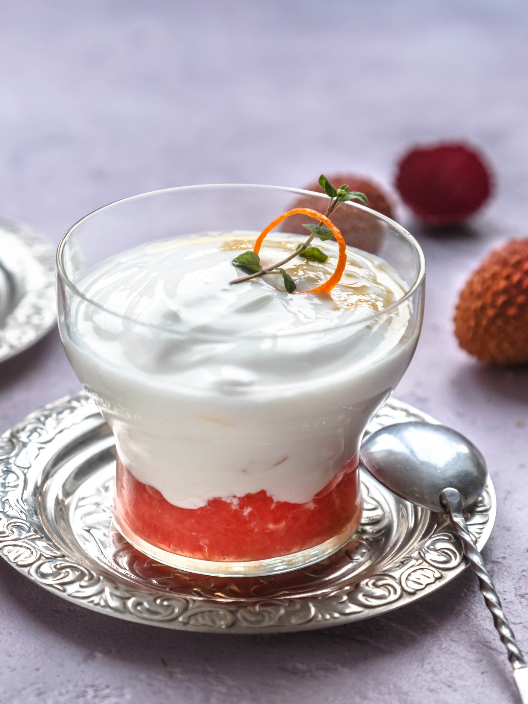 como usar lichia em pratos salgados