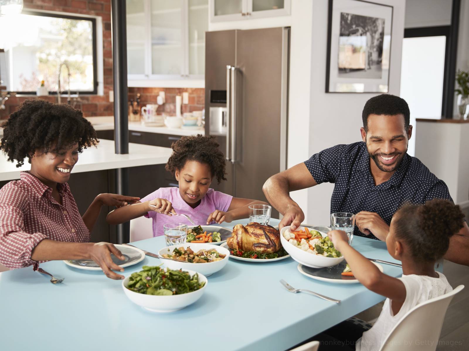 importância das refeições em família