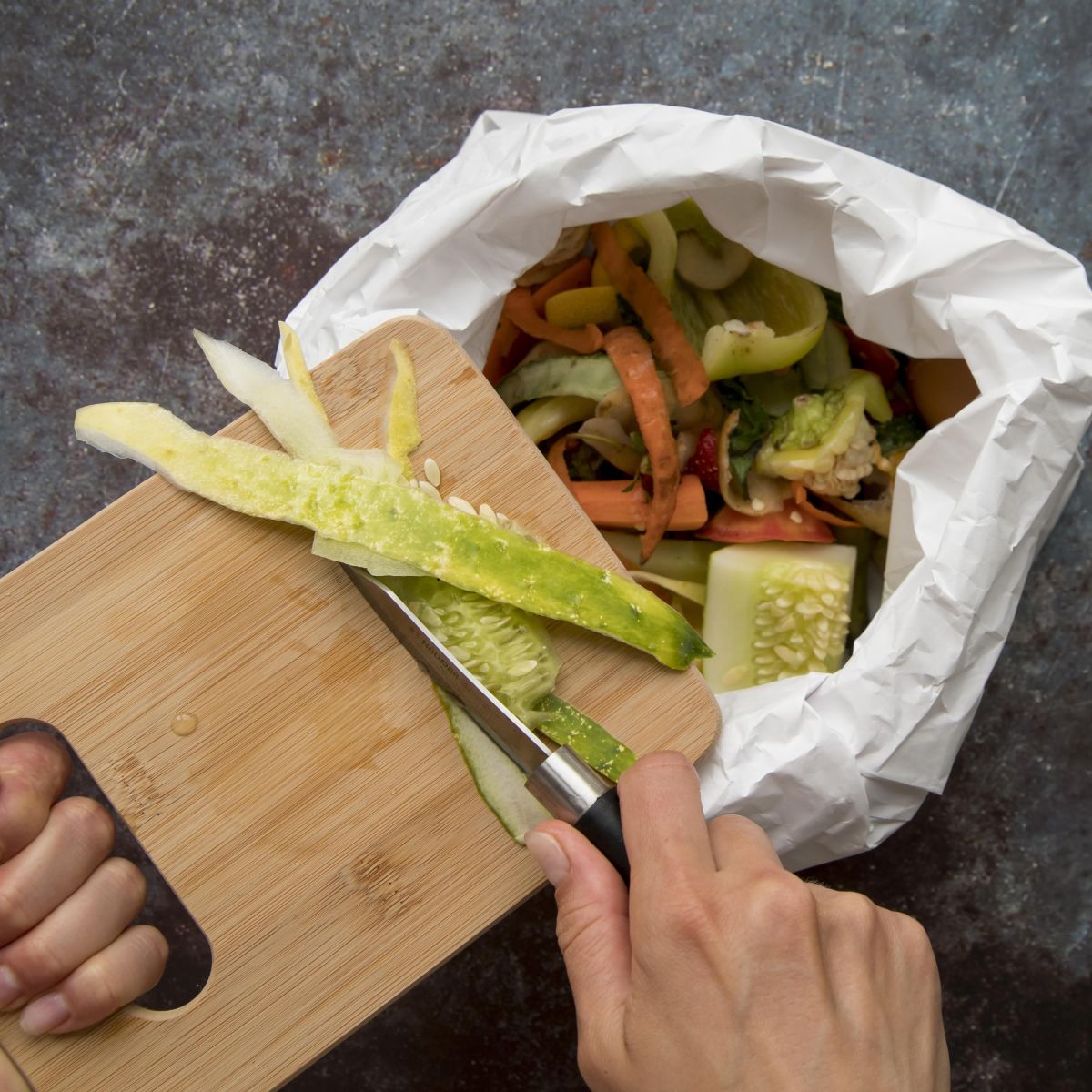 reaproveitamento de alimentos sobras