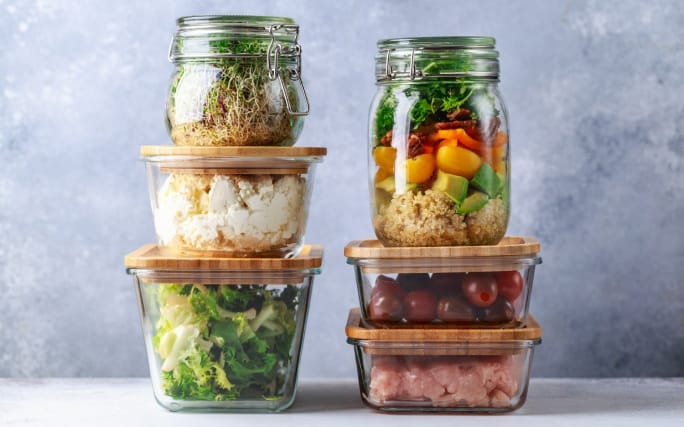 refeições sem desperdício