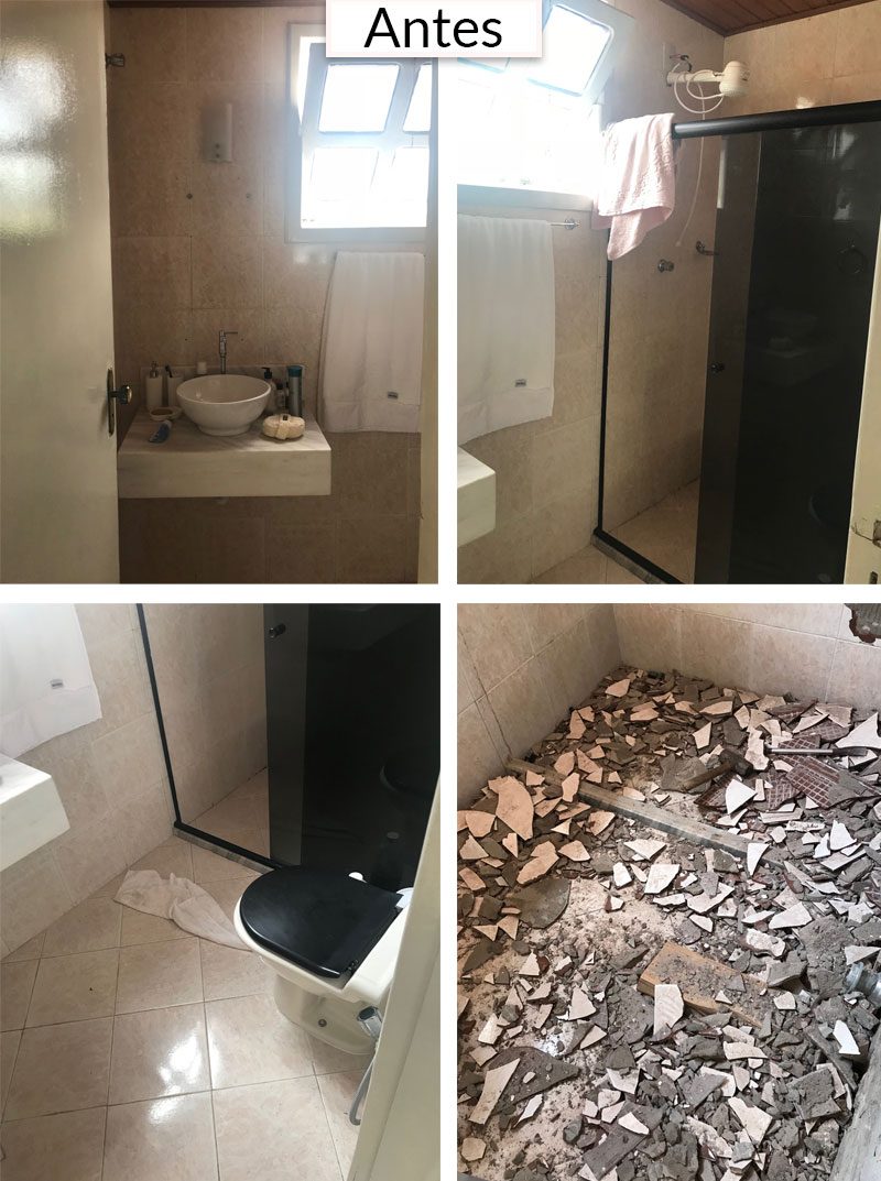 reforma de banheiro barato