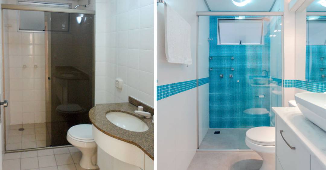 reforma banheiro pastilha adesiva