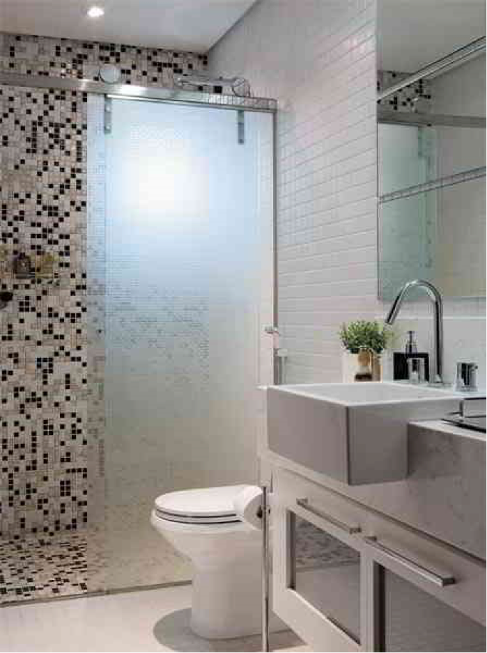 reforma de banheiro com pastilhas