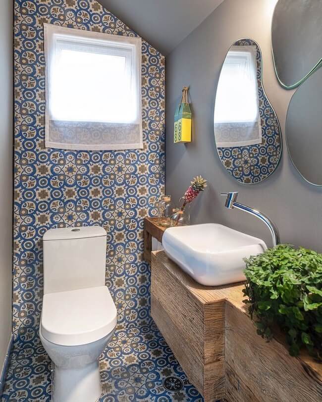 erros comuns ao instalar porcelanato ladrilho hidráulico no banheiro