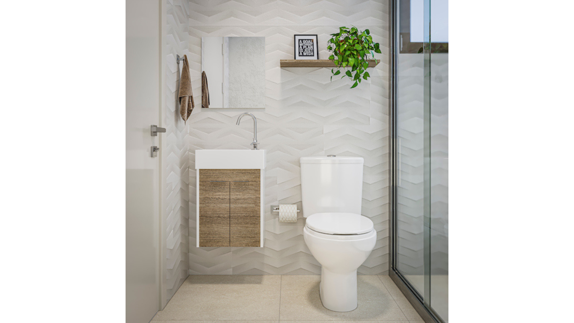 reforma de banheiro pequeno e simples