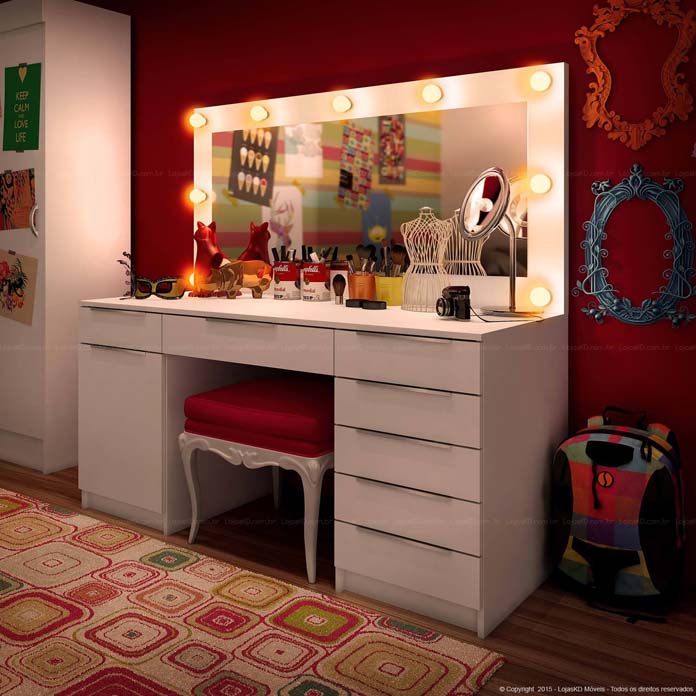 como instalar iluminação led em camarim