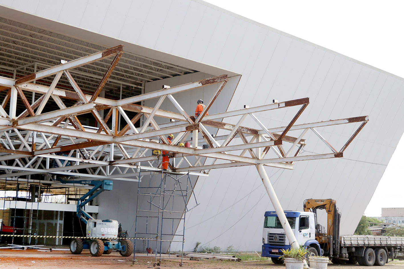 reforma de centro de convencoes