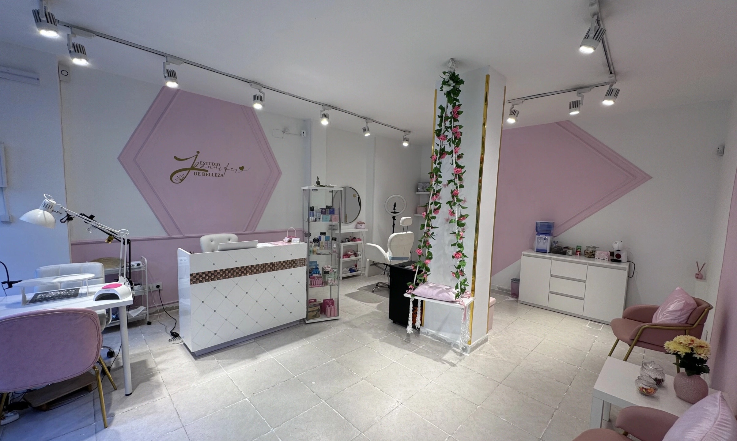 reforma de estudio de beleza