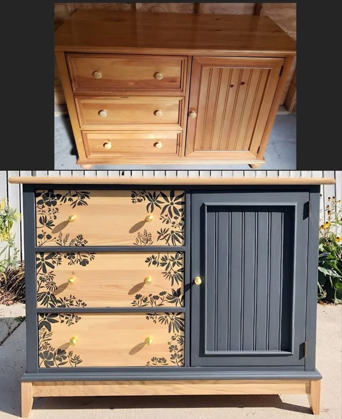 5 ideias de puxadores para móveis antigos