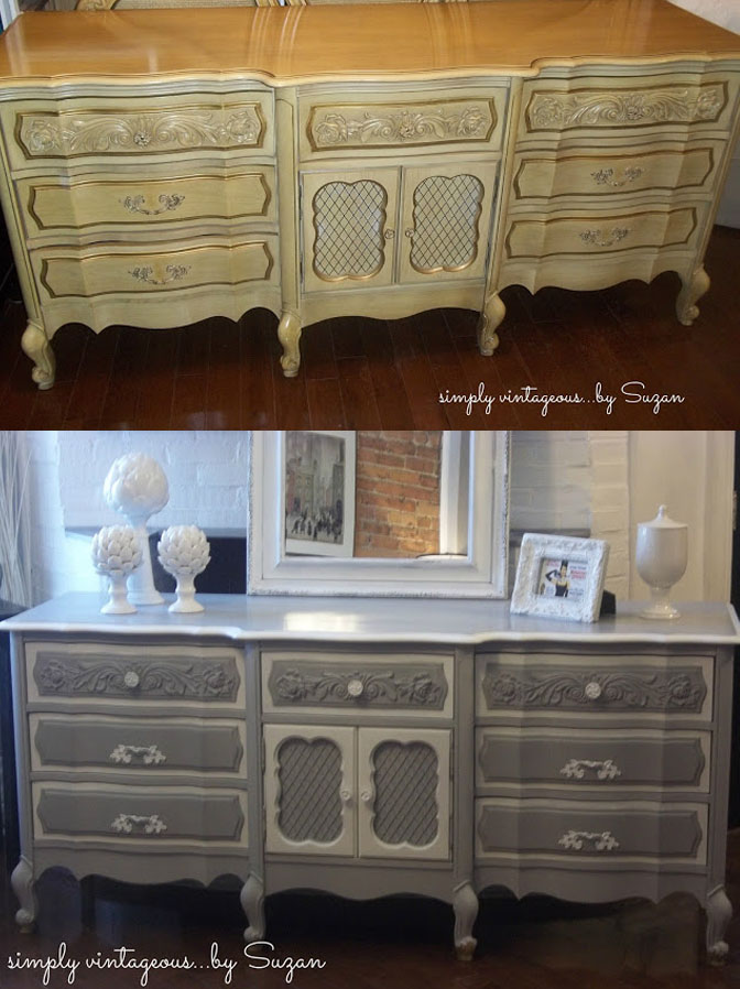 Transformando móveis de escritório antigos