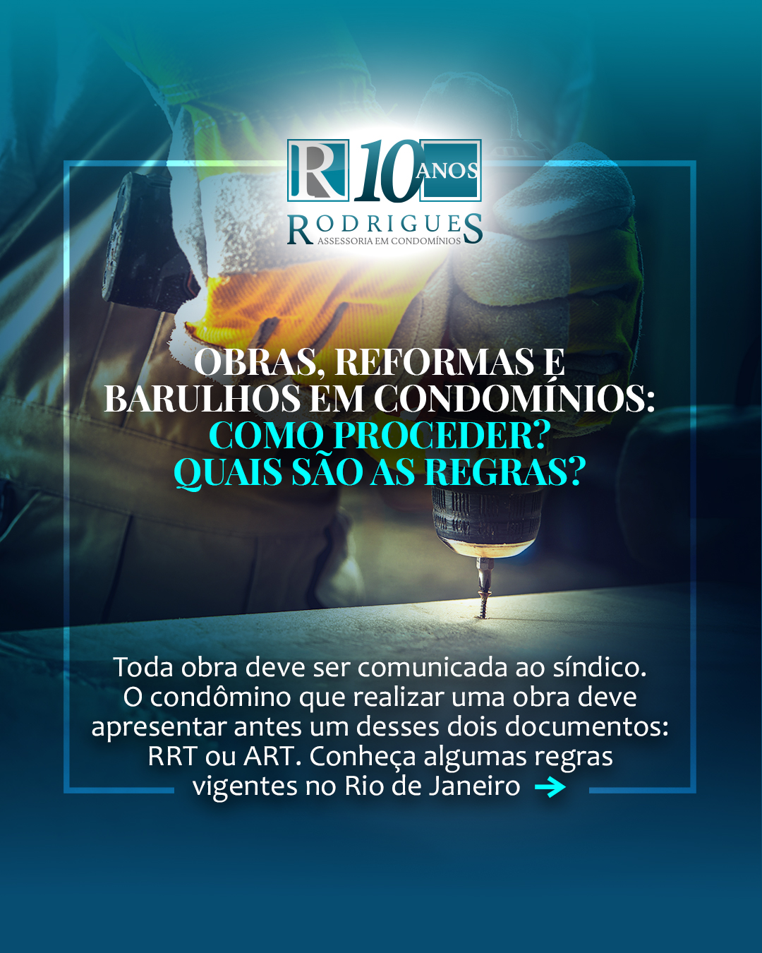 norma para obras em apartamento