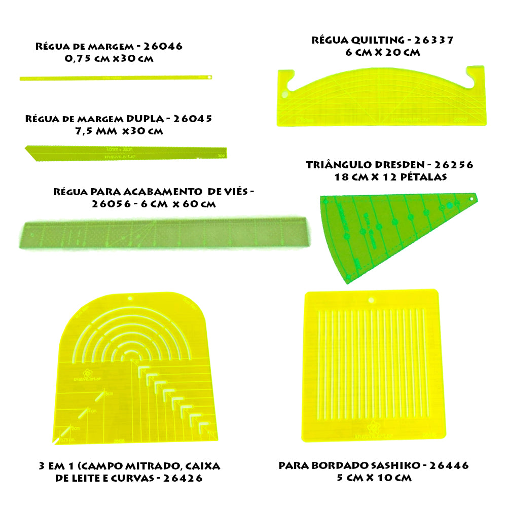 melhor régua para corte de tecido