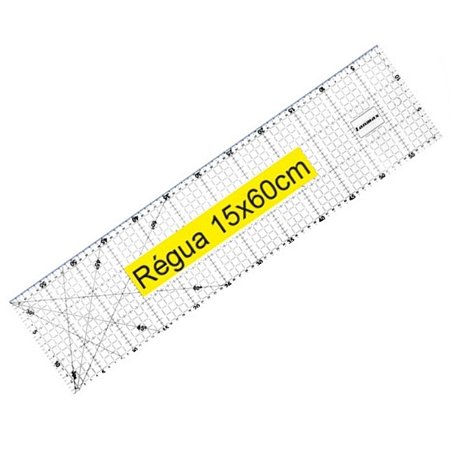 preço régua de patchwork acrílico