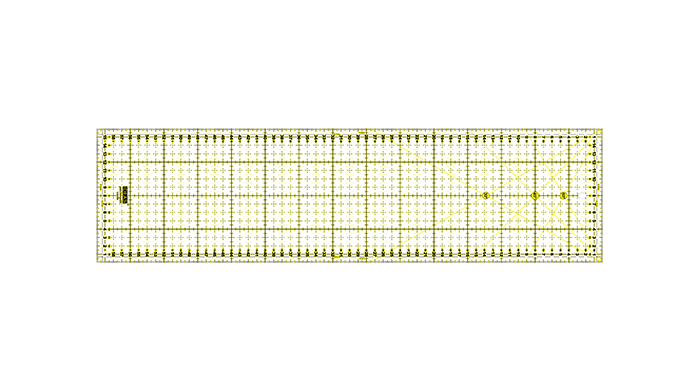 régua para patchwork
