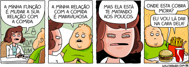 relação corpo e comida