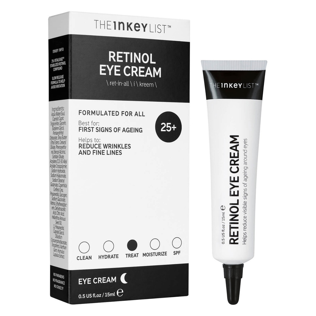 retinol e área dos olhos