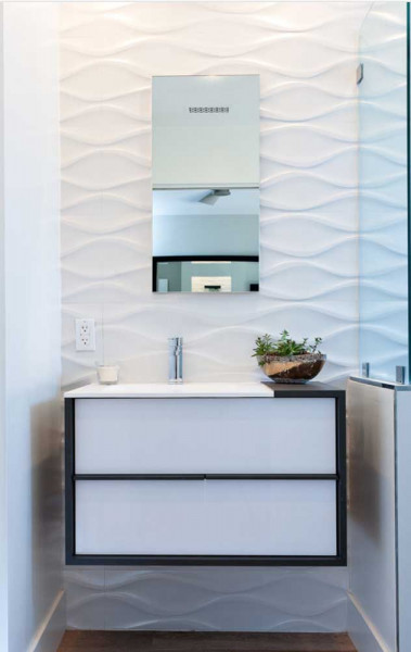 revestimento 3d para banheiro