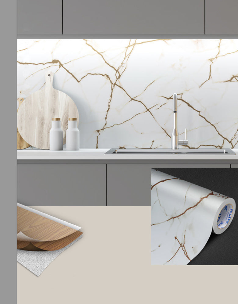 Adesivos para cozinha: antes e depois