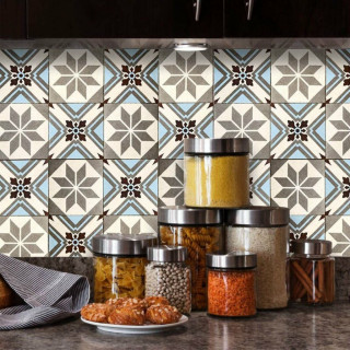 Adesivos para cozinha: antes e depois