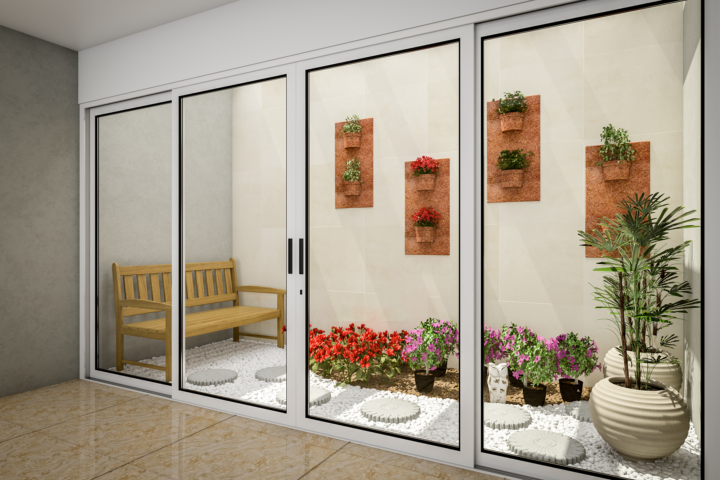 Transforme seu Muro: Ideias Criativas de Revestimento para Jardins Verticais