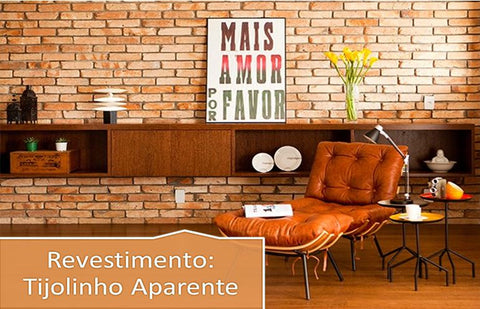 onde aplicar revestimento de tijolo