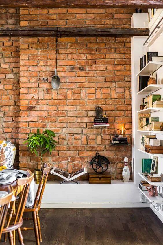 vantagens do tijolo aparente