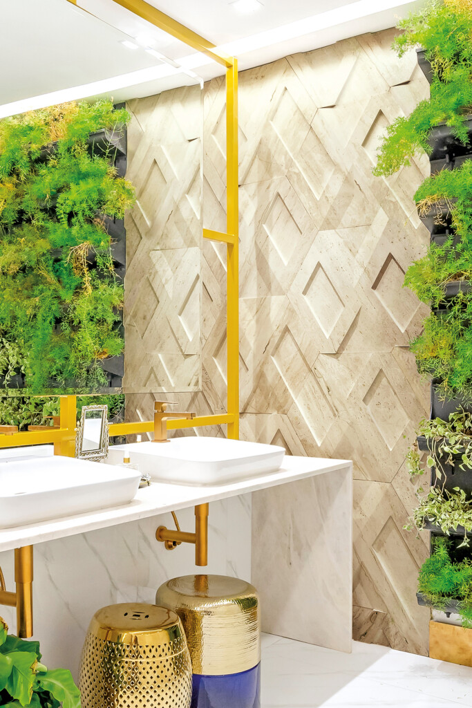 como escolher revestimento para banheiro pequeno