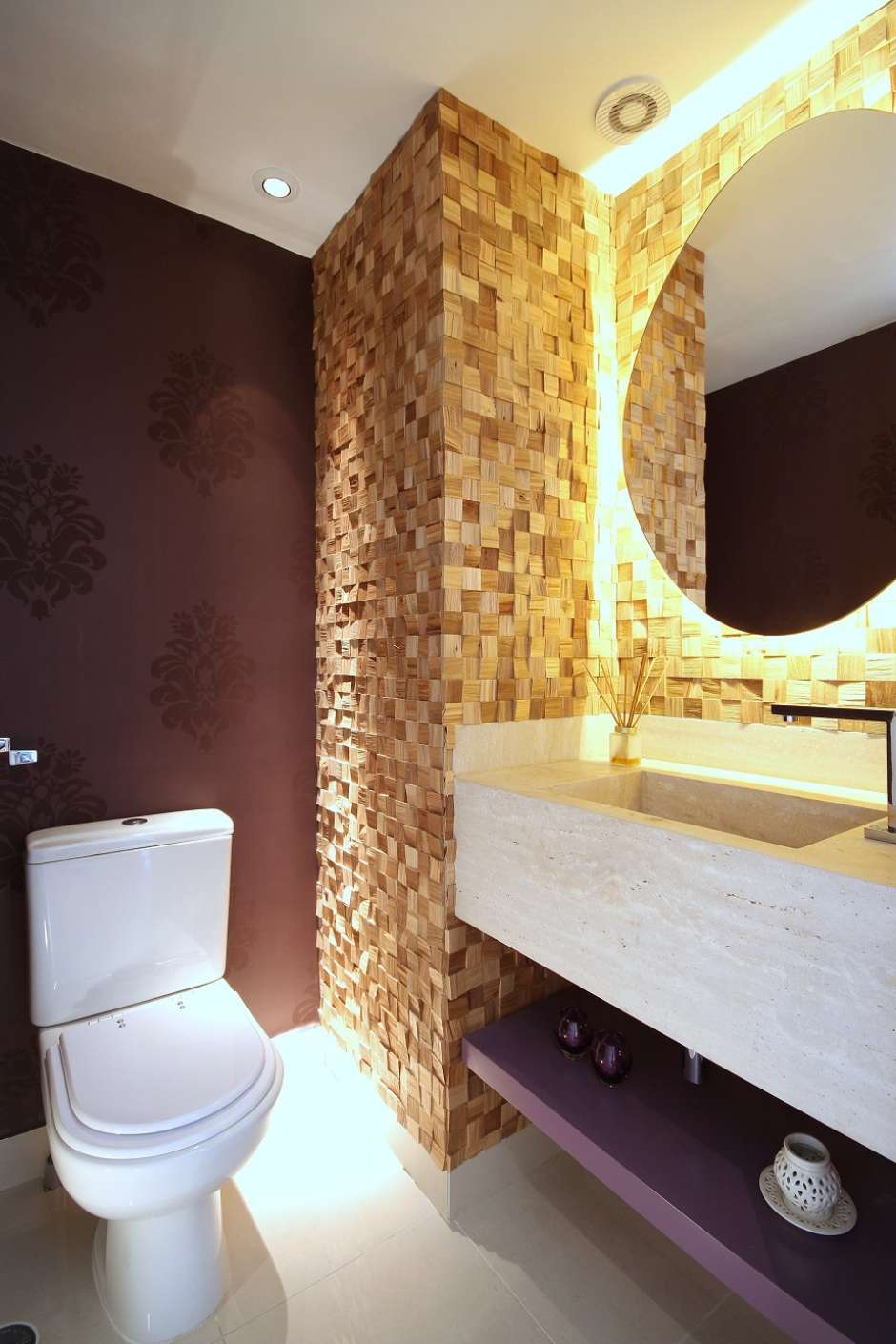 revestimento para lavabo pequeno