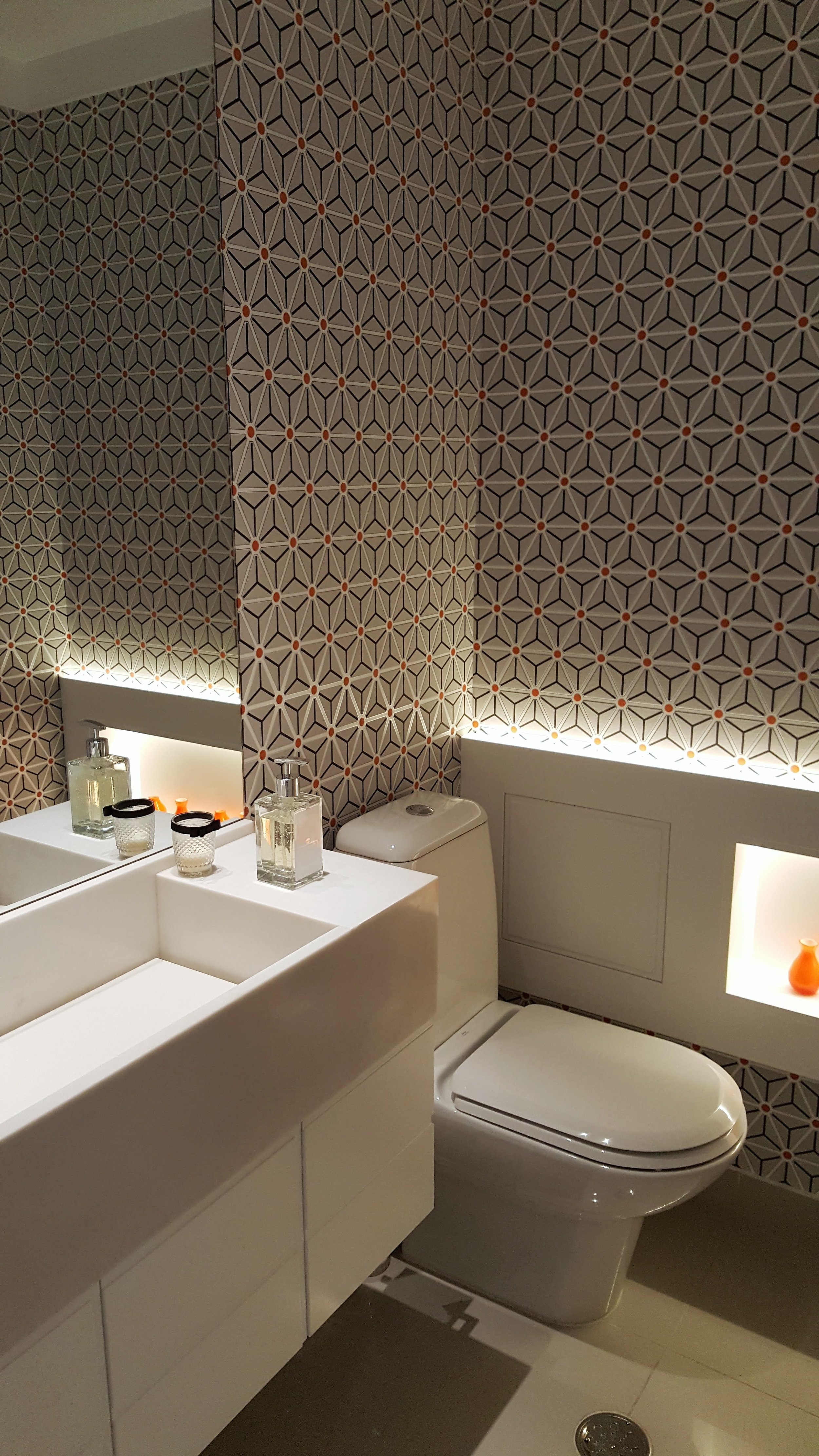 materiais para lavabo pequeno