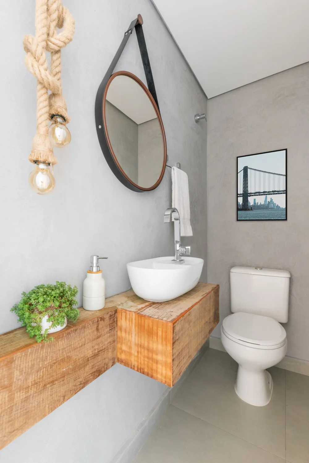 materiais para lavabo pequeno