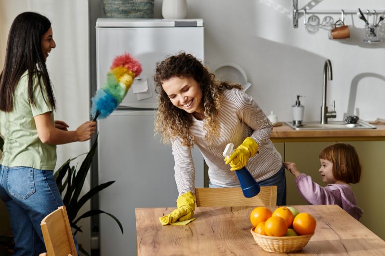 métodos de limpeza para quem tem pouco tempo