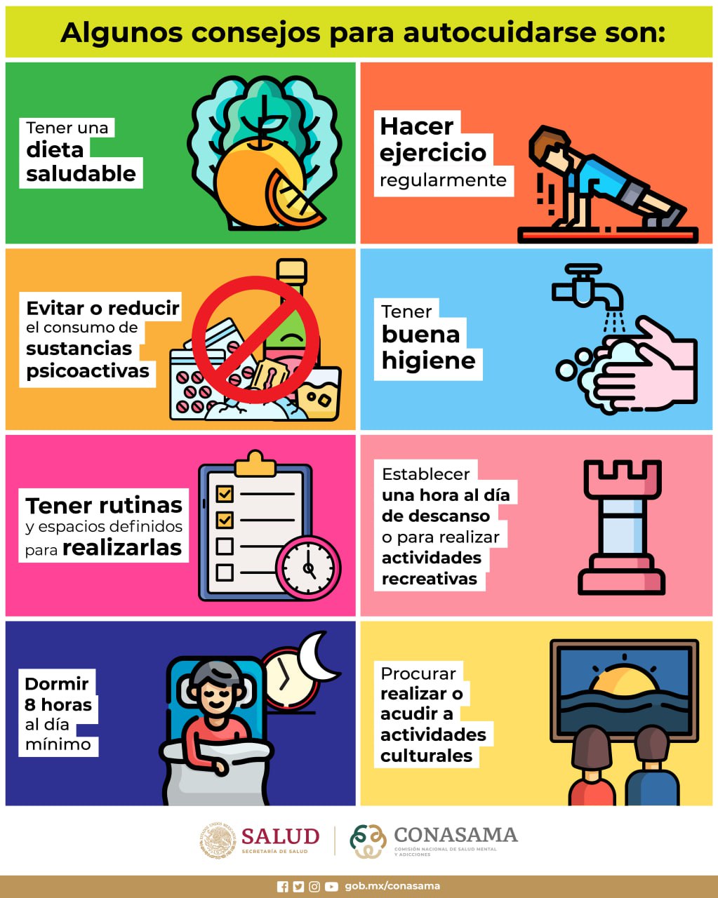 benefícios de práticas diárias de bem-estar