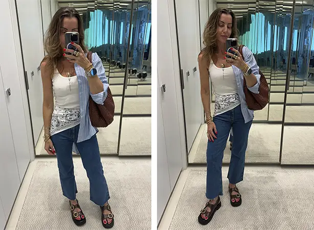 erros ao montar look casual feminino