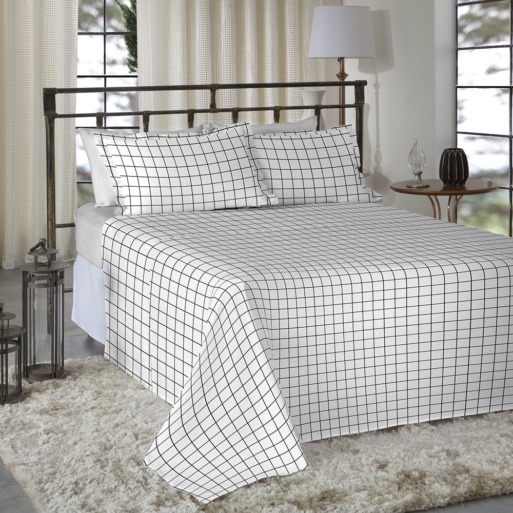 quantidade de fios ideal para roupa de cama