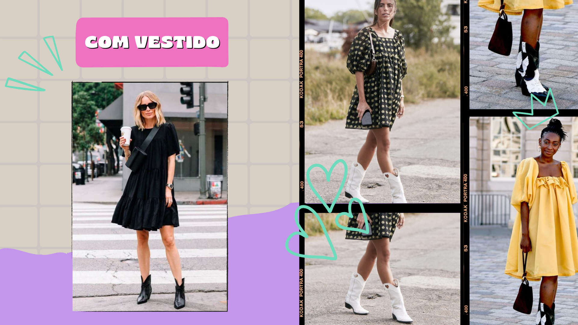 roupa para usar com bota feminina