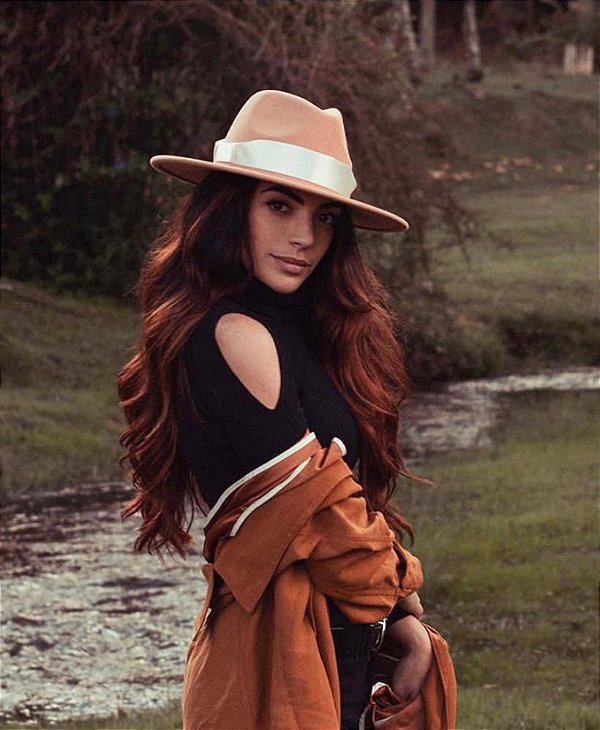 como usar chapéu fedora feminino