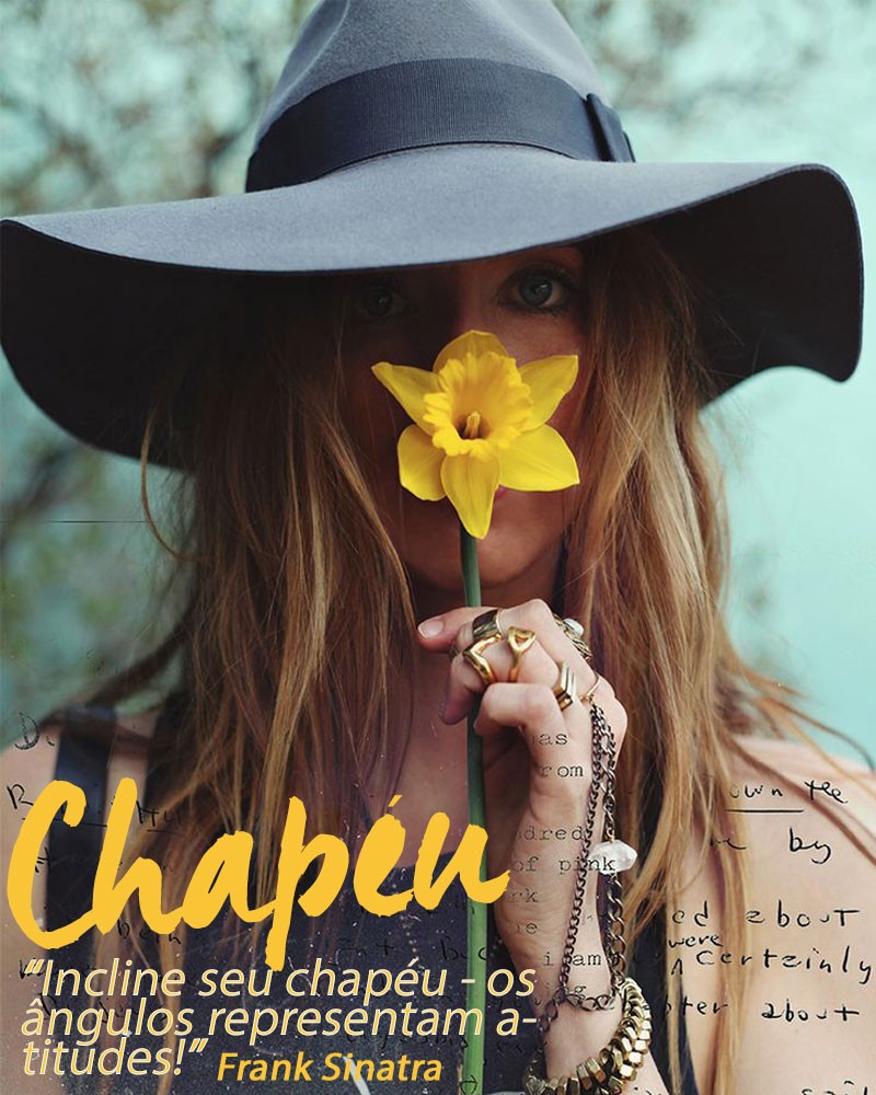 looks com chapéu fedora