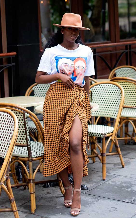 como usar chapéu coco feminino