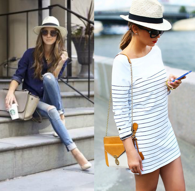 roupa para usar com chapeu melon feminina