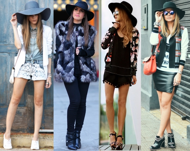 roupa para usar com chapeu top hat feminina