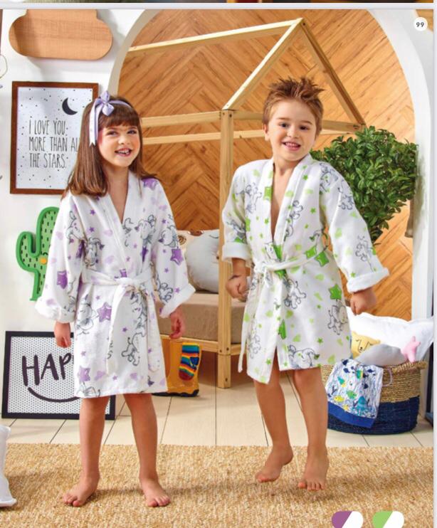 Cuidados e lavagem do roupão infantil: Mantenha-o sempre macio