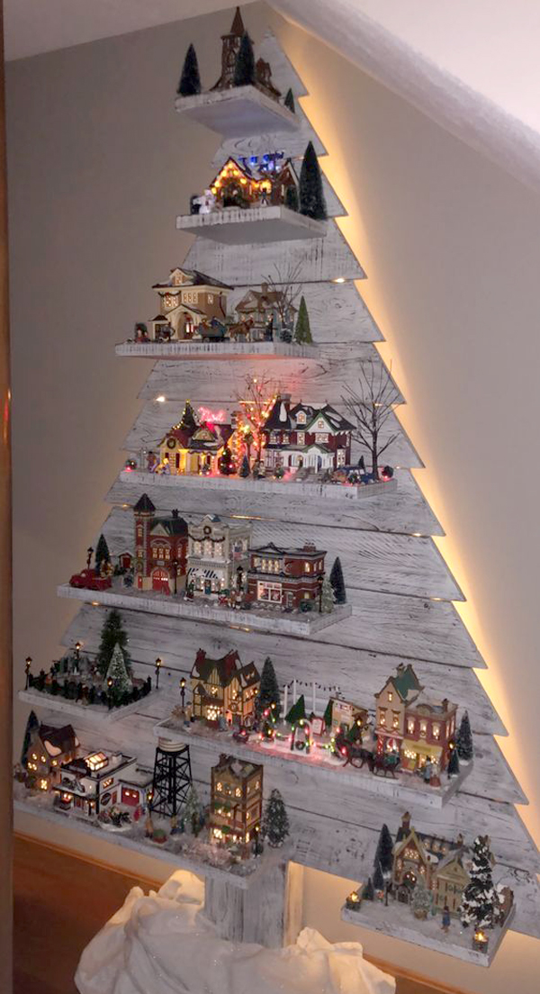 Árvore de Natal de Parede DIY: Modelos Rústicos e Modernos para Fazer em Casa