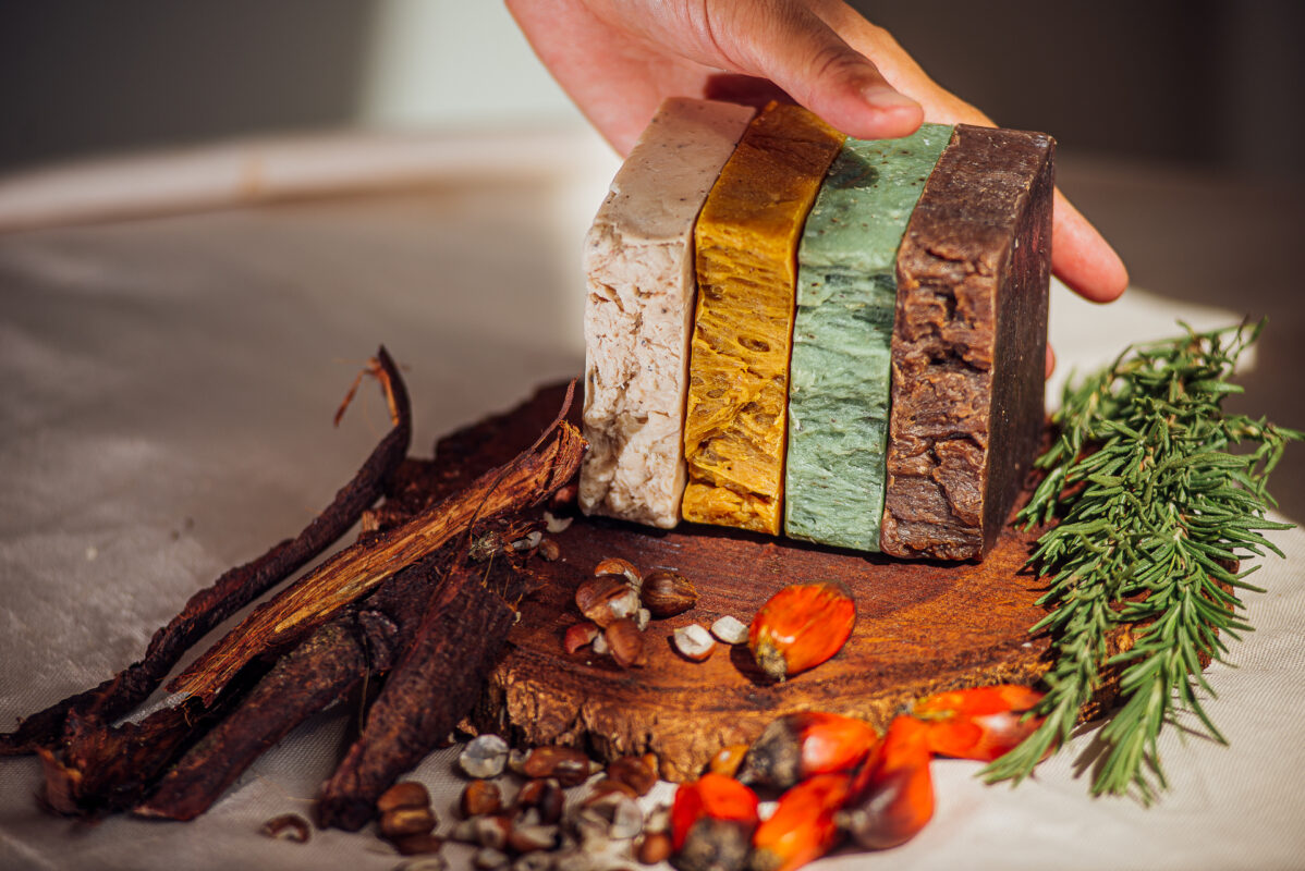 sabonetes aromáticos artesanais