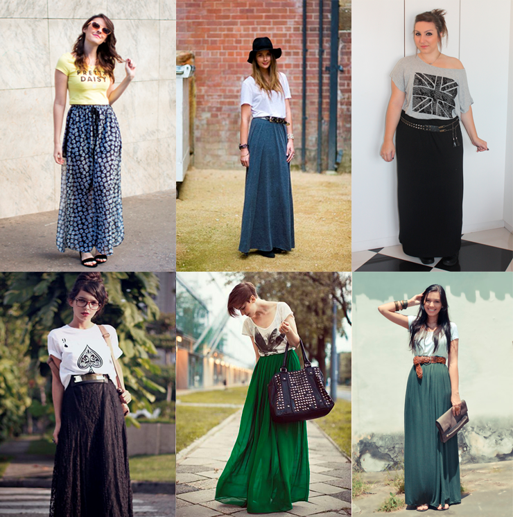 Inspirações de Saia Longa para Festas ao Ar Livre: Conforto e Elegância