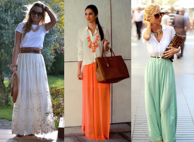 Inspirações de Saia Longa para Festas ao Ar Livre: Conforto e Elegância